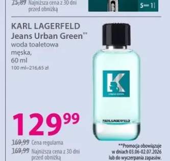 Woda toaletowa męska KARL LAGERFELD Jeans Urban Green