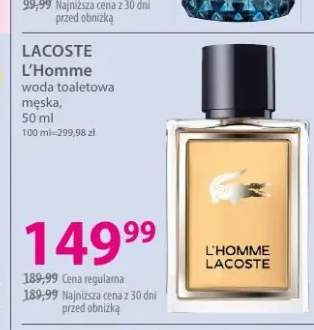 Woda toaletowa męska LACOSTE L'Homme