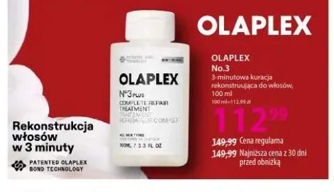 Kuracja do włosów OLAPLEX No.3 3-minutowa rekonstruująca