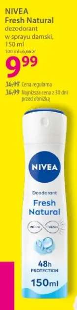 Dezodorant w sprayu damski NIVEA Fresh Natural