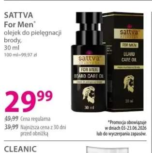 Olejek do pielęgnacji brody SATTVA For Men