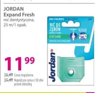 Nić dentystyczna JORDAN Expand Fresh 25 m