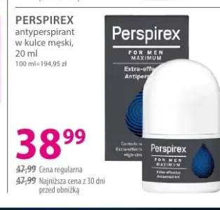 Antyperspirant w kulce męski PERSPIREX