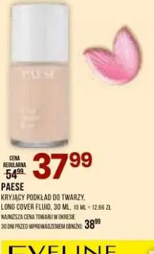 Kryjący podkład do twarzy Paese Long Cover Fluid