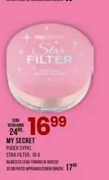 Puder sypki Star Filter MY SECRET