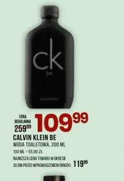 Woda toaletowa Calvin Klein Be