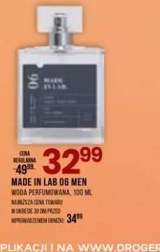 Woda perfumowana Made In Lab 06 Men