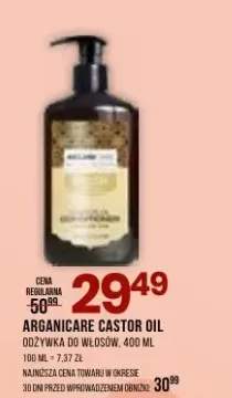 Odżywka do włosów Arganicare Castor Oil