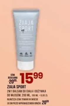 2w1 balsam do ciała i odżywka do włosów ZIAJA SPORT