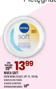 Krem nawilżający Nivea Soft SPF 15