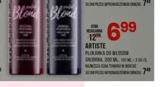 Płukanka do włosów srebrna Artiste