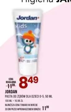 Pasta do zębów dla dzieci 0-5 Jordan Kids