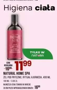 Żel pod prysznic Natural Home Spa Rytuał Ajurweda