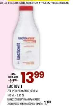 Żel pod prysznic Lactovit
