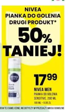 Pianka do golenia Nivea Men Sensitive