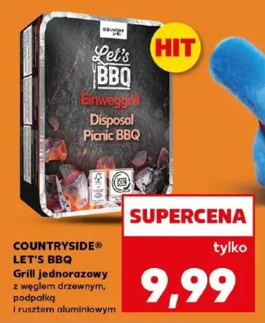 Grill jednorazowy Let's BBQ