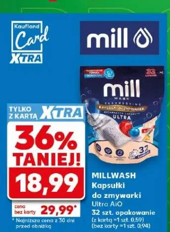 Kapsułki do zmywarki Millwash Ultra AiO