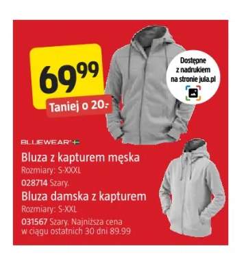 Bluza damska z kapturem Bluewear