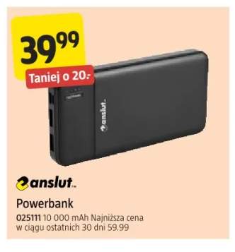 Powerbank Anslut 10000mAh