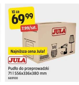 Pudło do przeprowadzki Jula 10-pak
