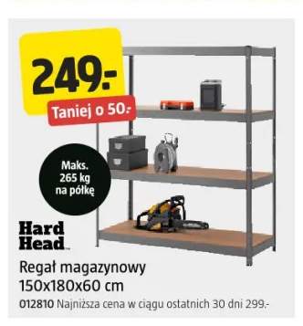 Regał magazynowy Hard Head 150x180x60 cm