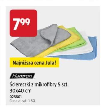 Ściereczki z mikrofibry Hamron 5-pak