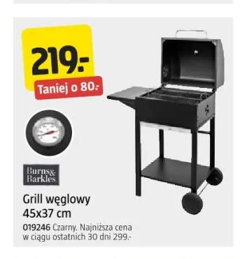 Grill węglowy Burns & Barkles 45x37 cm