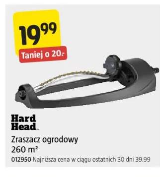 Zraszacz ogrodowy Hard Head 260m²