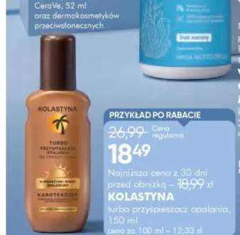 Turbo przyspieszacz opalania KOLASTYNA