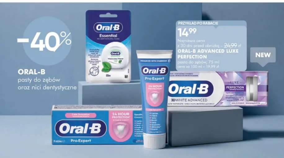 Pasta do zębów Oral-B Pro-Expert Calm Sensation