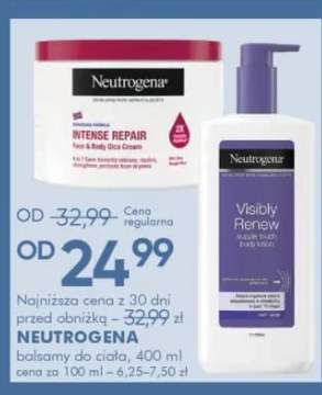 Balsam do ciała NEUTROGENA Intense Repair