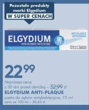 Pasta do zębów antybakteryjna ELGYDIUM ANTI-PLAQUE