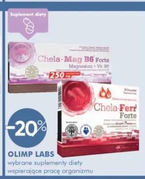 Suplement diety wspierający pracę organizmu OLIMP LABS Chela-Ferr Forte