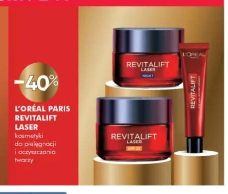 Kosmetyki do pielęgnacji i oczyszczania twarzy L'Oréal Paris Revitalift Laser