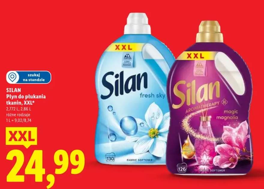 Płyn do płukania tkanin Silan Aromatherapy Magic Magnolia XXL