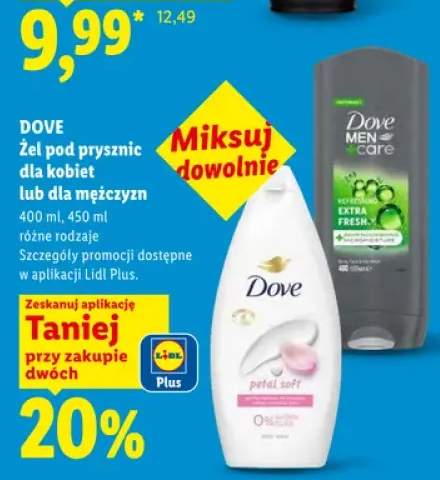 Żel pod prysznic dla mężczyzn Dove Men+Care