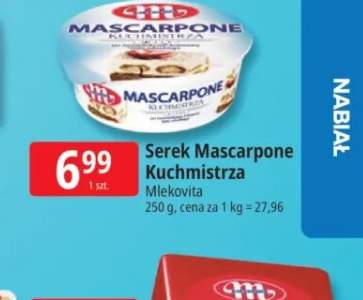 Serek Mascarpone Kuchmistrza Mlekovita