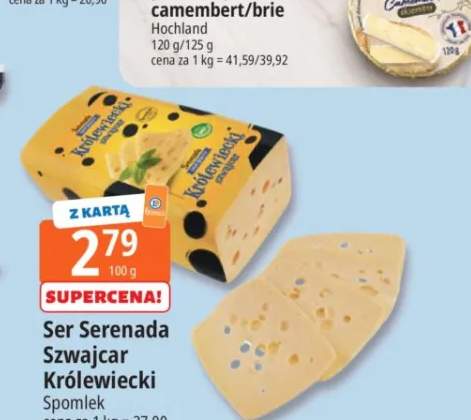Ser Serenada Szwajcar Królewiecki Spomlek