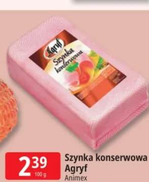 Szynka konserwowa Agryf