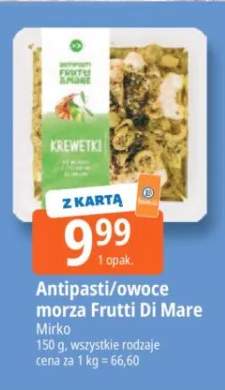 Antipasti owoce morza Frutti Di Mare Mirko