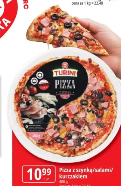 Pizza z szynką Turini
