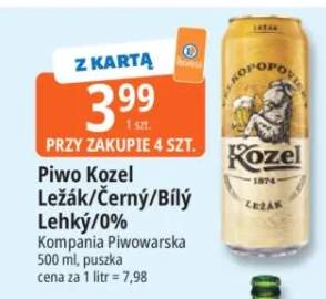 Piwo Kozel Ležák
