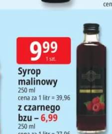 Syrop z czarnego bzu