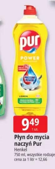 Płyn do mycia naczyń Pur Power Lemon