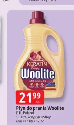 Płyn do prania Woolite Keratin Therapy Mix Colors