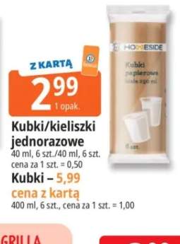 Kieliszki jednorazowe Homeside 40 ml