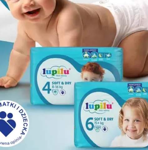 Pieluszki Lupilu Soft & Dry 4