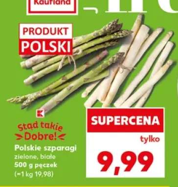 Szparagi polskie białe