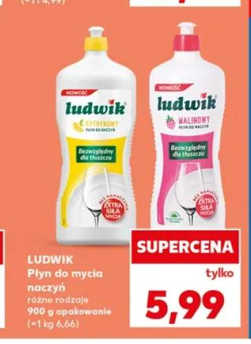 Płyn do mycia naczyń Ludwik Cytrynowy