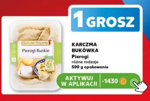 Pierogi ruskie Karczma Bukówka